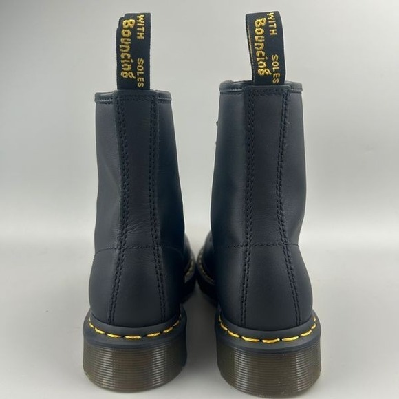 Dr. Martens 1460 Women Size 6 Black Smooth Leather Lace-Up Boots NEW - Picture 4 of 7